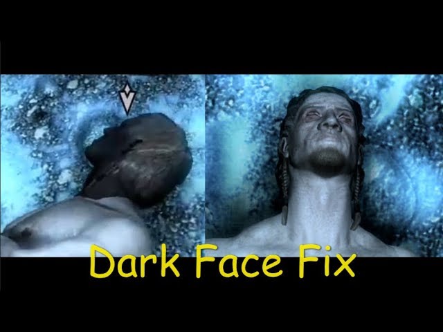 skyrim npc editor dark face